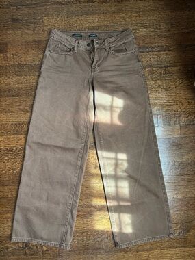 wild fable mid-rise baggy jeans Brown Wide-Leg Drawstring Pants